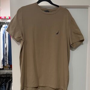 Nautica Men's Brown Short Sleeve Tee